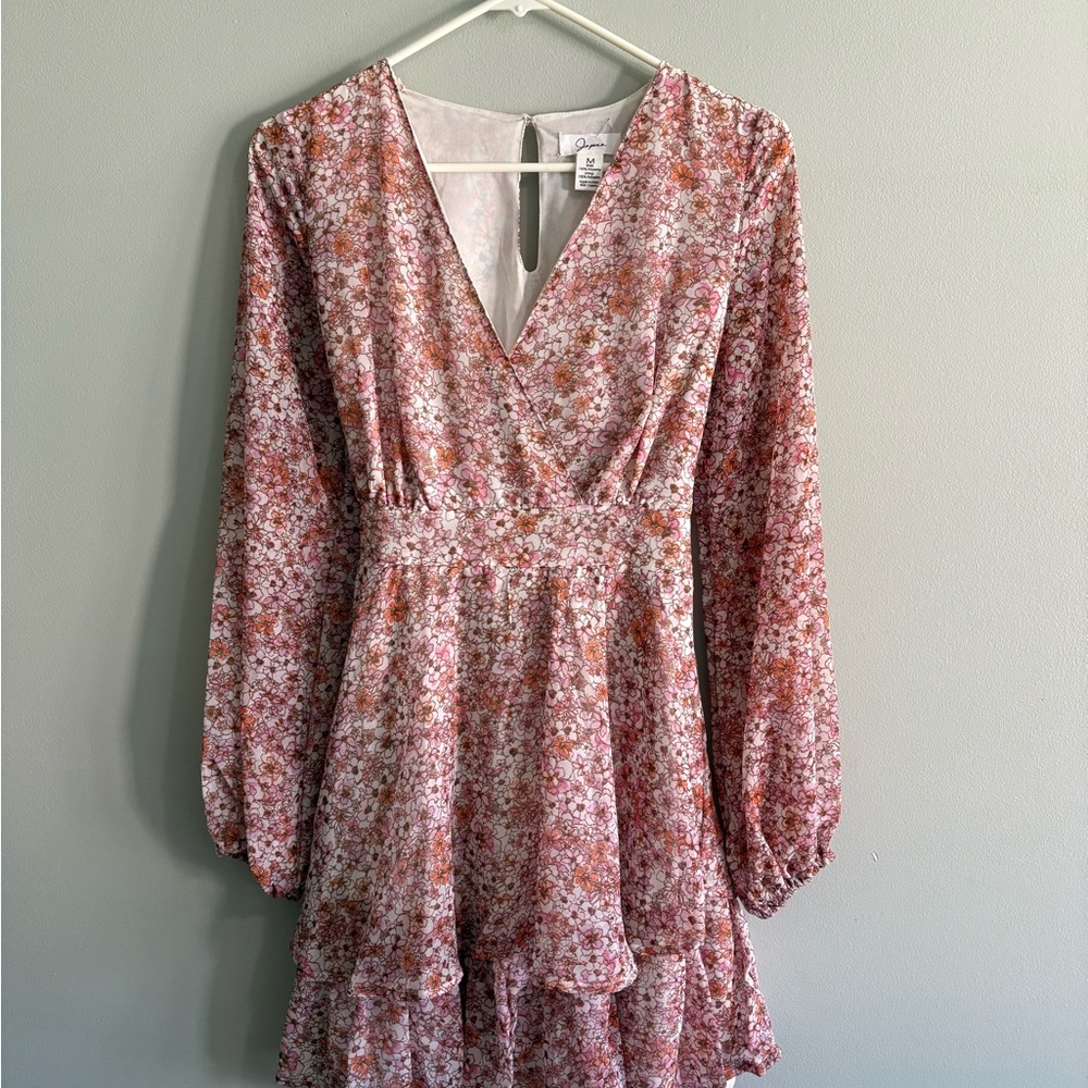 Pink Floral Dress